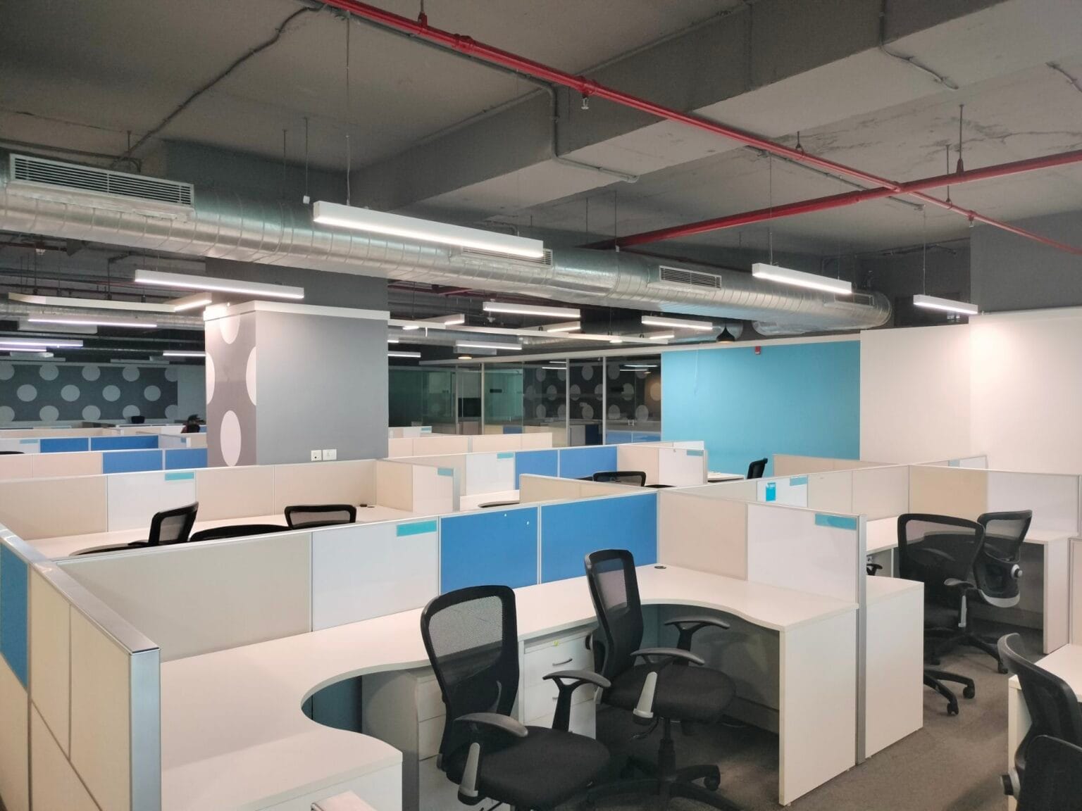 top interior contractors in hyderabad corporate office project
